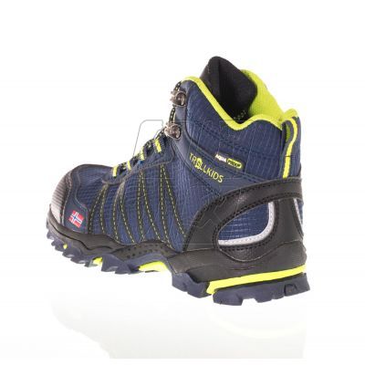 3. Buty Trollkids Kids Trolltunga Hiker Mid JR 156-100