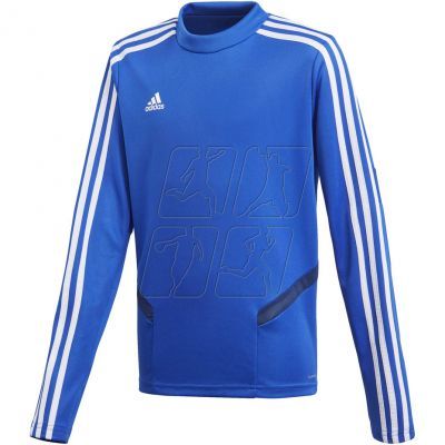 Bluza piłkarska adidas Tiro 19 Training Top niebieska JR DT5279