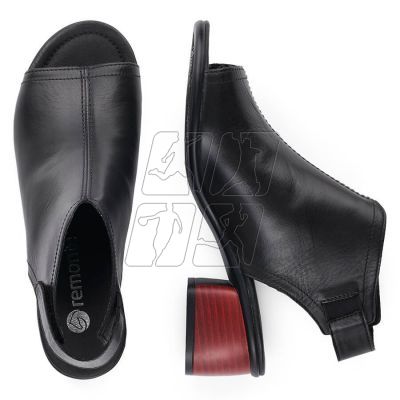 6. Skórzane komfortowe sandały Remonte W RKR654