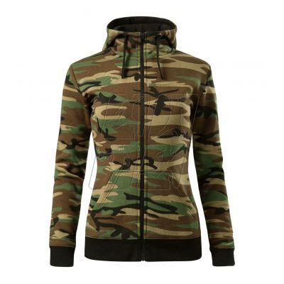 3. Bluza Malfini Camo Zipper W MLI-C2033