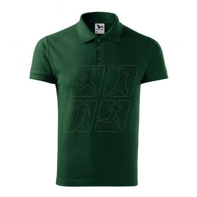 2. Koszulka polo Malfini Cotton M MLI-212D3 dark green