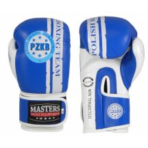 Rękawice bokserskie Masters Rbt-PZKB-W 011101-02W