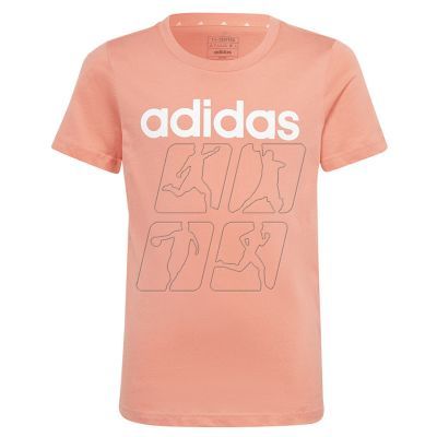 5. Koszulka adidas LIN Tee Jr IC3153