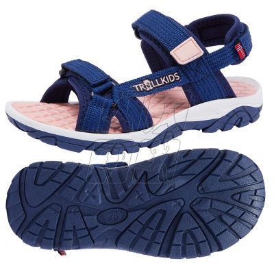 Sandały Trollkids Kids Oslofjord Sandal Jr 268-185