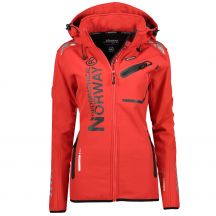 Kurtka outdoorowa Geographgical Norway Reine DB LADY 068 W WY2679F/GN/Red / Black