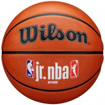 Piłka do koszykówki Wilson Jr NBA Logo Auth Outdoor WZ3011801XB6