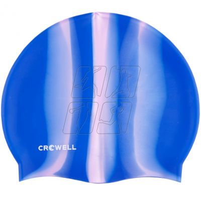 Czepek pływacki silikonowy Crowell Multi-Flame-06