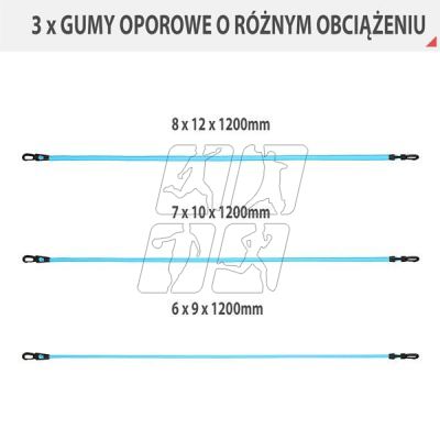 14. Zestaw do ćwiczeń siłowych HMS TX01 17-35-002