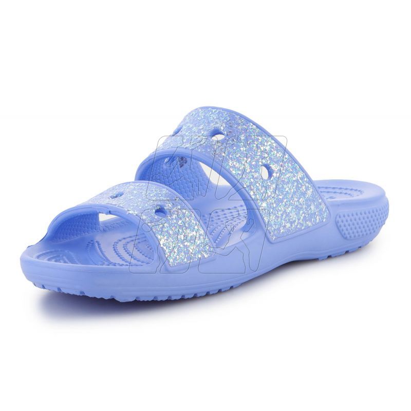 3. Klapki Crocs Classic Glitter Sandal Jr 207788-5Q6