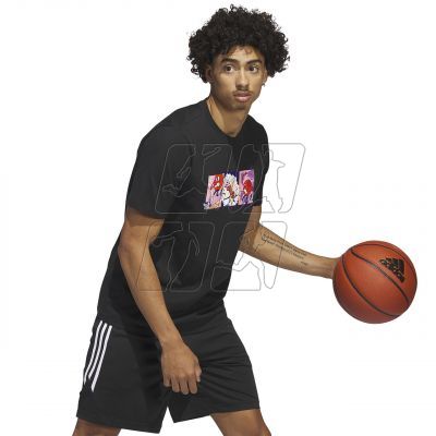 3. Koszulka adidas Lil' Stripe Basketball Graphic Tee M IC1867