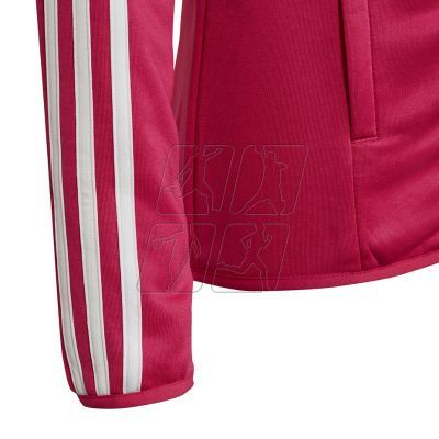 5. Bluza adidas Designed 2 Move 3-Stripes Hoodie Full Zip Jr HM4485