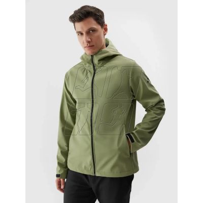 2. Kurtka softshell wiatroodporna 4F M 4FWAW24TSOFM283-43S