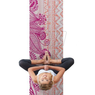 8. Mata do jogi Gaiam Bohemian Rose 4 mm 63413