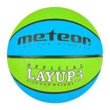 Piłka do koszykówki Meteor Layup 3 7049