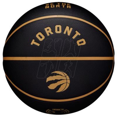 2. Piłka do koszykówki Wilson NBA Team City Collector Toronto Raptors Ball WZ4016428ID