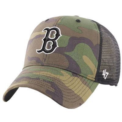 3. Czapka z daszkiem 47 Brand MLB Boston Red Sox Cap B-CBRAN02GWP-CMB