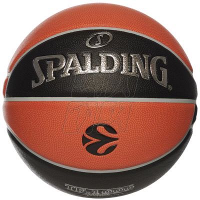 4. Piłka do koszykówki Spalding Euroleague TF-1000 Ball 77100Z