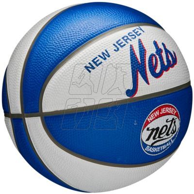2. Piłka Wilson NBA Team Retro Brooklyn Nets Mini Ball WTB3200XBBRO