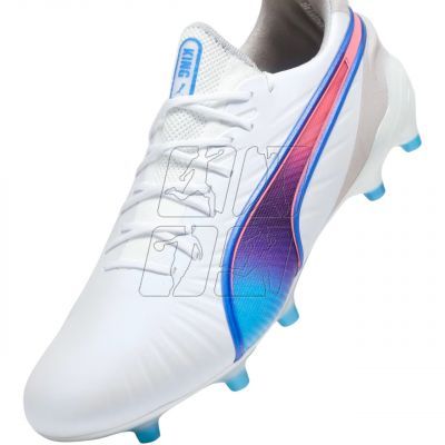 6. Buty piłkarskie Puma King Ultimate FG/AG 107809 02