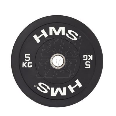 6. Talerz olimpijski HMS BLACK 5 kg BBR05 