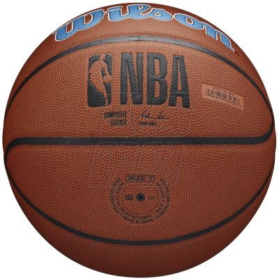 3. Piłka Wilson NBA Team Minnesota Timberwolves Ball WTB3100XBMIN