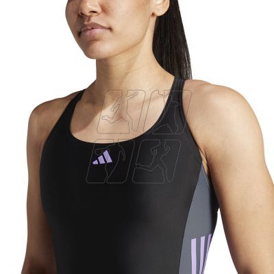 9. Kostium kąpielowy adidas 3 Stripes CB Suit W HY5892