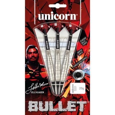 3. Rzutki soft tip Unicorn Bullet Stainless Steel- Jelle Klaasen 20g:23531