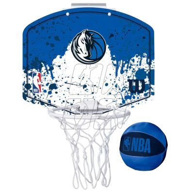 2.  Tablica do koszykówki Mini Wilson NBA Team Dallas Mavericks Mini Hoop WTBA1302DAL