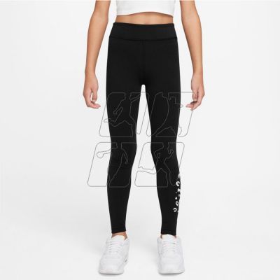 4. Legginsy Nike Sportswear Icon Clash Skirt W DQ9129 010