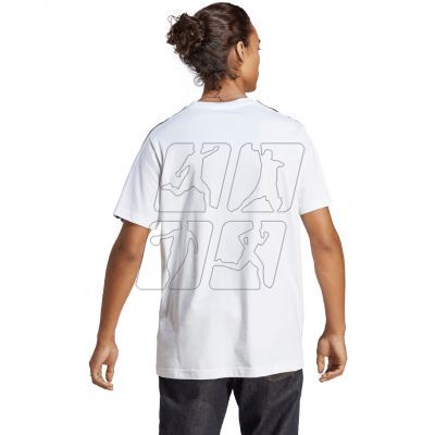 3. Koszulka adidas Essentials Single Jersey 3-Stripes Tee M IC9336