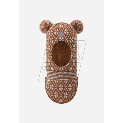 Kominiarka Reima Balaclava Kuuraan Cinnamon brown Toddler Jr 5300214A-1491