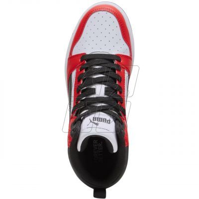 4. Buty Puma Rebound V6 Mid Jr 393831 03