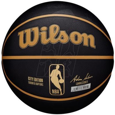 Piłka do koszykówki Wilson NBA Team City Collector Toronto Raptors Ball WZ4016428ID