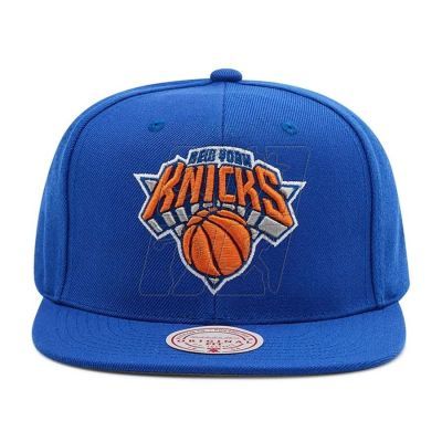 2. Czapka Mitchell &amp; Ness NBA New York Knicks Team Ground 2.0 Snapback Magic HHSS3256-NYKYYPPPBLUE