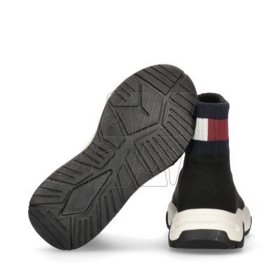 3. Buty Tommy Hilfiger Sock Sneaker Black W T3A9-33007-0702999-999