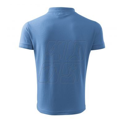 3. Koszulka polo Malfini Pique Polo Free M MLI-F0315 błękitny