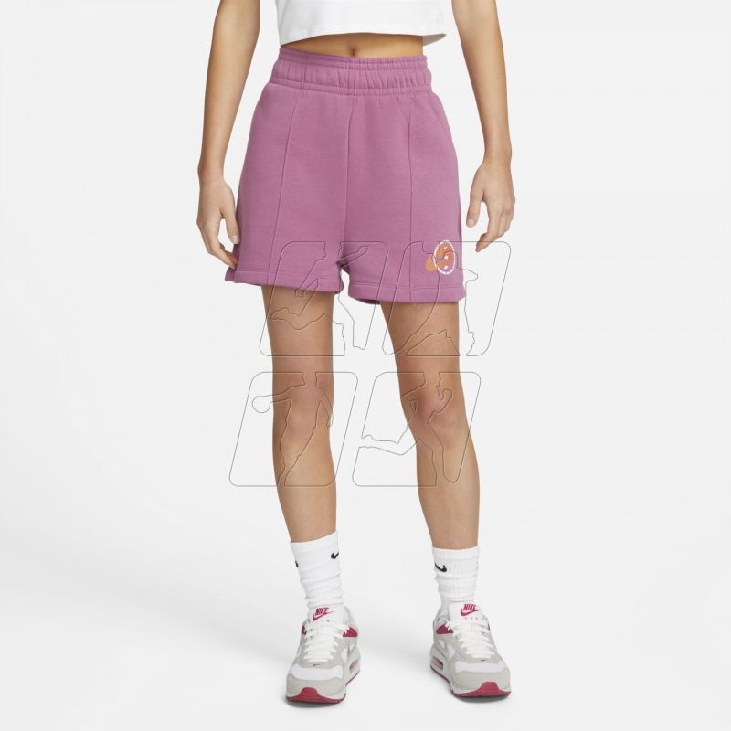 2. Spodenki Nike Sportswear Fleece Shorts W DX5677-507