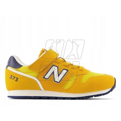 Buty sportowe dla chłopca/dziewczynki New Balance NB 373 zamszowe elementy żółte (YV373XW2)