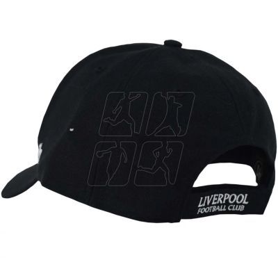 6. Czapka z daszkiem 47 Brand EPL FC Liverpool Cap EPL-MVP04WBV-BKK