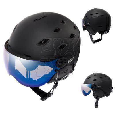 8. Kask narciarski Meteor Glide M 55-58 cm 17294