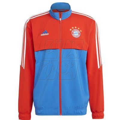 9. Bluza adidas FC Bayern Pre Jacket M HU1274