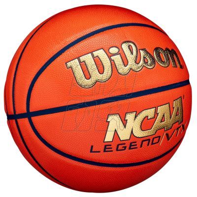2. Piłka do koszykówki Wilson NCAA Legend VTX WZ2007401XB