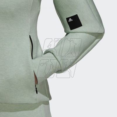 5. Bluza adidas Mission Victory Slim Fit Full-Zip Hoodie W HC8809