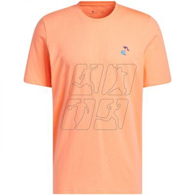 Koszulka adidas Lil Stripe Spring Break Graphic Short Sleeve Basketball Tee M IC1869
