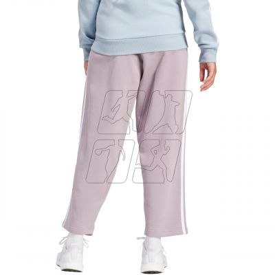 3. Spodnie adidas Essentials 3-Stripes Open Hem Fleece W IR5387