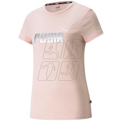 Koszulka Puma ESS+Metallic Logo Tee W 586890 36