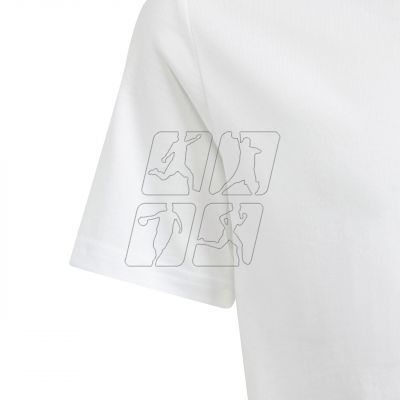 3. Koszulka adidas Essentials Small Logo Cotton Tee Jr IB4093