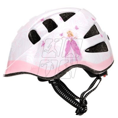 Kask rowerowy Meteor princess MA-2 Junior biały