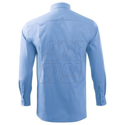2. Koszula Malfini Style LS M MLI-20915 błękitny