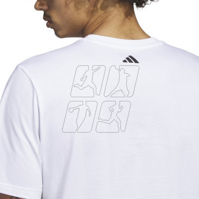 6. Koszulka adidas Lil' Stripe Basketball Graphic Tee M IC1866
